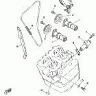 TT-R250 Цепь механизма газораспределения