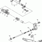 V-STAR CUSTOM-XVS650LC/XVS650L Вал переключения