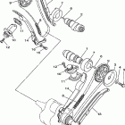 V-STAR CUSTOM-XVS650LC/XVS650L Цепь механизма газораспределения