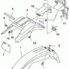 XT225L/XT225LC Крыло