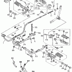 Virago 535 Подножки
