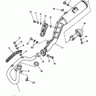 TW 200 Выхлопная система