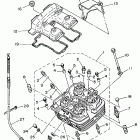 XT 350 Головка цилиндра