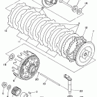 YZ 80 Сцепление