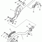 XT 350 Выхлопная система