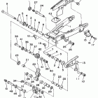 XT 225 Бугель (задний рычаг)