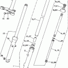 RT100L Передняя вилка