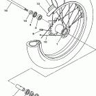 V-STAR CUSTOM-XVS650LC/XVS650L Переднее колесо