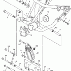 V Star 1100 Задний рычаг подвески