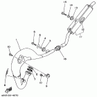 YZ 80 Выхлопная система