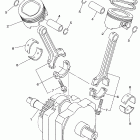Road Star Коленчатый вал и Поршень