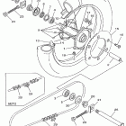 YZ 250 Заднее колесо