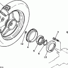 PW50L Заднее колесо