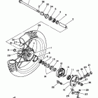 TW 200 Переднее колесо