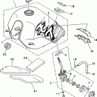 XT225L/XT225LC Топливный бак