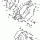 YZ 400F Крышка картера двигателя