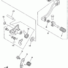 TT-R250 Вал переключения