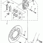 YZ 80 Передний тормозной суппорт
