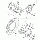 WR 400F Передний тормозной суппорт