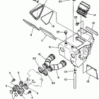 XT350KC/XT350K Впускная система
