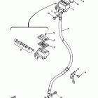 XT 350 Главный тормозной цилиндр,передний