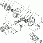 PW80K1 Коленчатый вал и Поршень