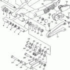YZ125K1 Бугель (задний рычаг)
