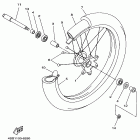 YZ 250 Переднее колесо