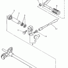 YZF 600R Вал переключения