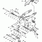 XT 350 Бугель (задний рычаг)