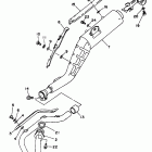 XT 225 Выхлопная система