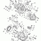 V STAR 650 CLASSIC-XVS650AK Головка цилиндра