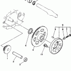 XT225K/XT225KC Муфта стартера