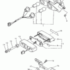 YZF 750R Фонарь задний
