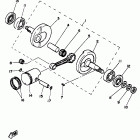 PW50 Коленчатый вал и Поршень