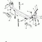XT350KC/XT350K Рулевые переключатели