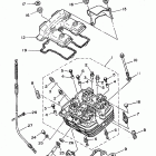XT 350 Головка цилиндра