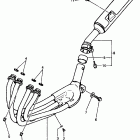 FZR 600RK Выхлопная система