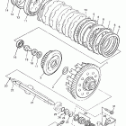 VMX12K V-MAX 1200 Сцепление