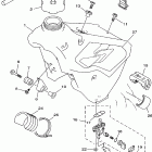 YZ125K1 Топливный бак
