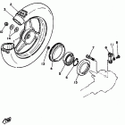 PW50K1 Заднее колесо