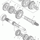 V-STAR CUSTOM-XVS650K/XVS650KC Трансмиссия