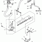 YFZ1000R Задний торм цилиндр
