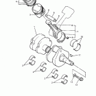 Royal Star Коленчатый вал и Поршень