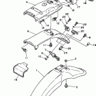 XT350KC/XT350K Крыло