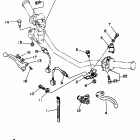 XT225K/XT225KC Рулевые переключатели