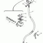 XT350KC/XT350K Главный тормозной цилиндр,передний