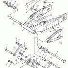 YZF 600R Бугель (задний рычаг)