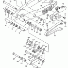 YZ 125 Бугель (задний рычаг)