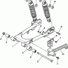 RT100K Задний рычаг подвески